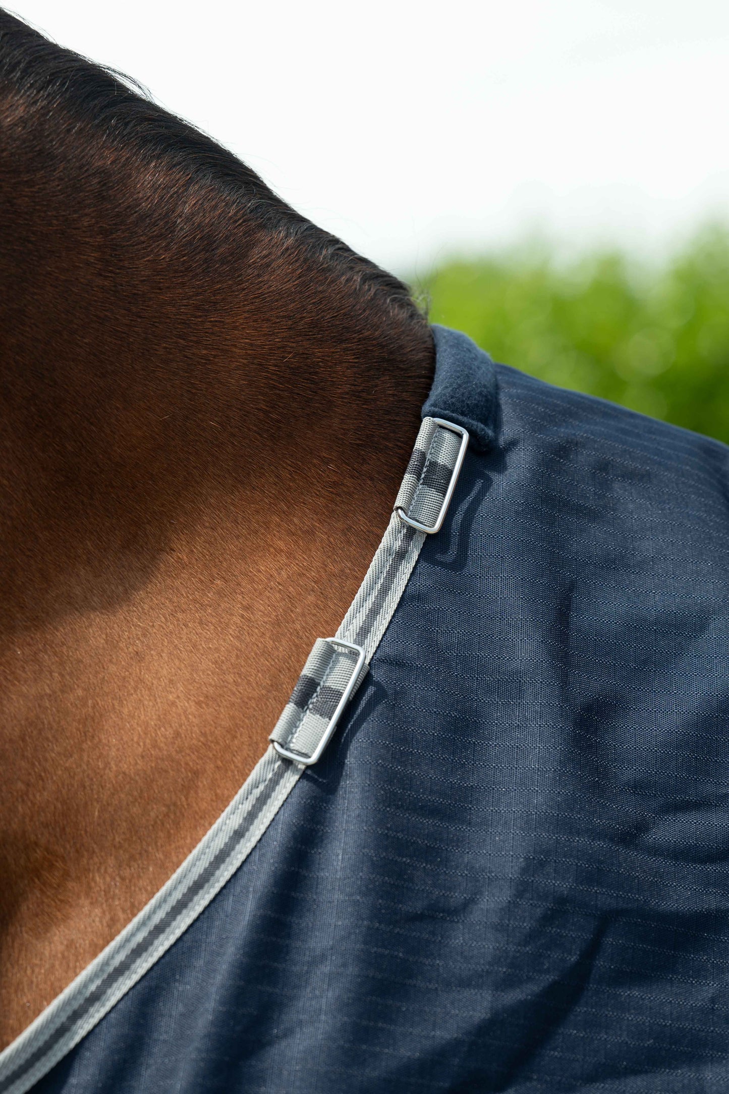 HKM Turnout Rug with Detachable Neck