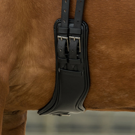 Horka Girth Dressage Anatomical Soft Lined Leather- 60cm