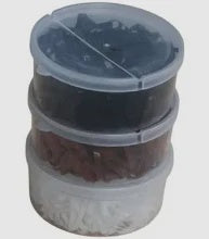 Equi-Sential Silicone Plaiting Bands- Transparent