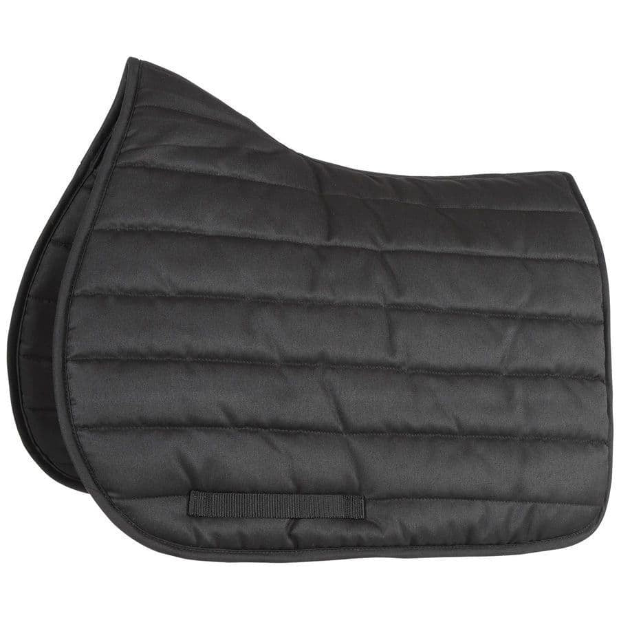 Shires Performance Comfort Saddlepad- Black- 15-16.5"