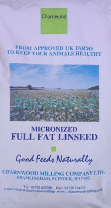 Charnwood Milling Micronised Linseed 20 kg