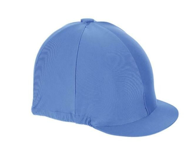 Shires Stretch Hat Silk Royal Blue