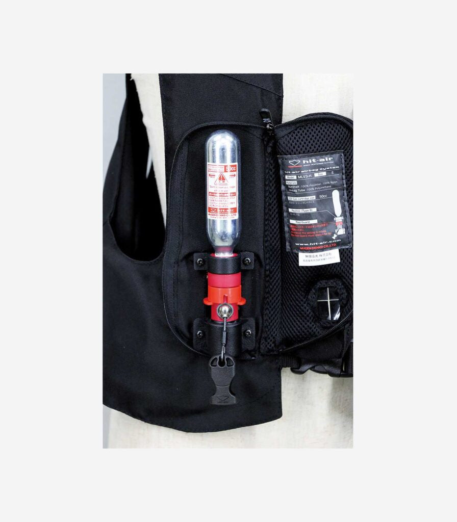 Hit Air MLV3 Inflatable Safety Vest- Black