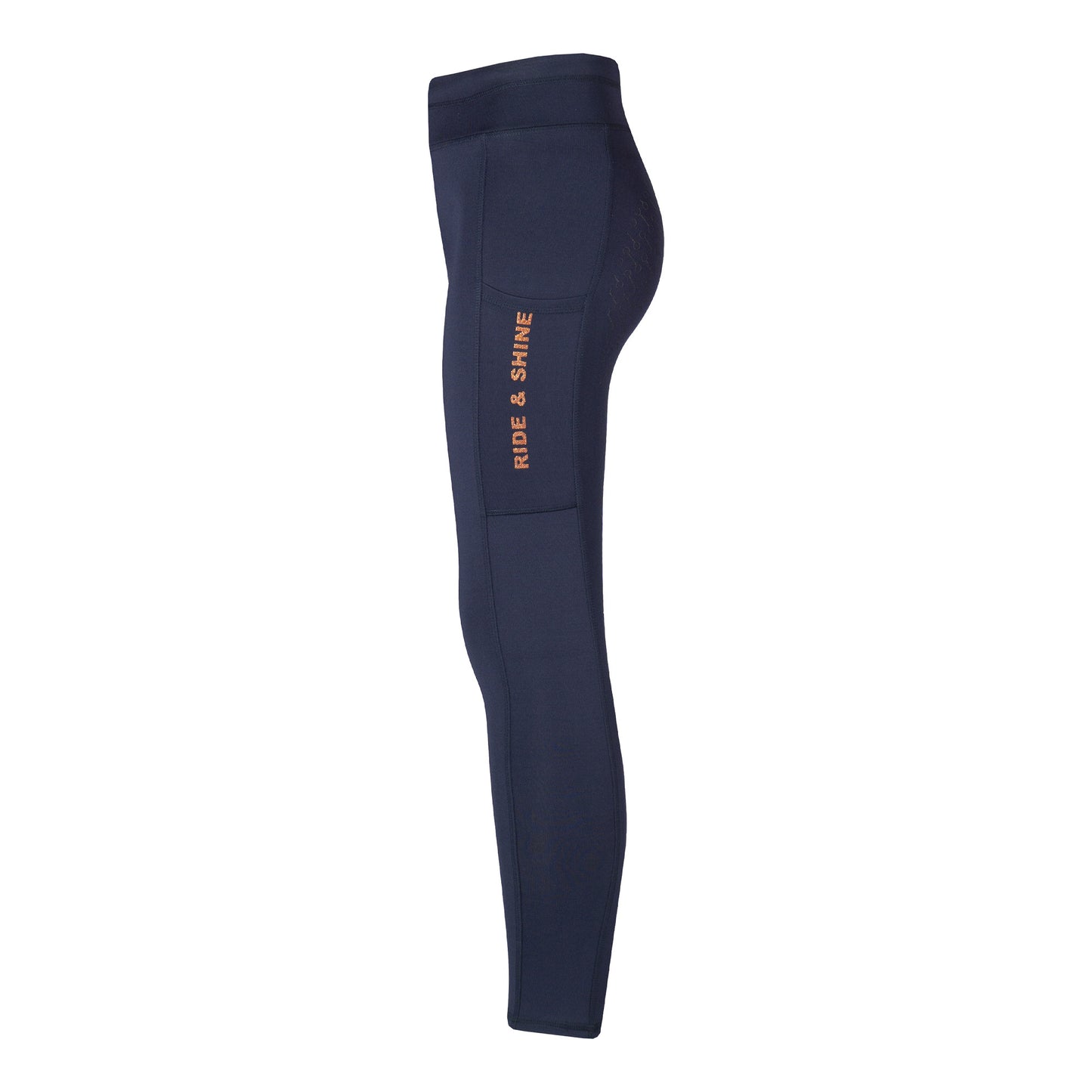 Red Horse Ladies Tights- Tip Top- Navy/Rose gold- EU38 or UK26