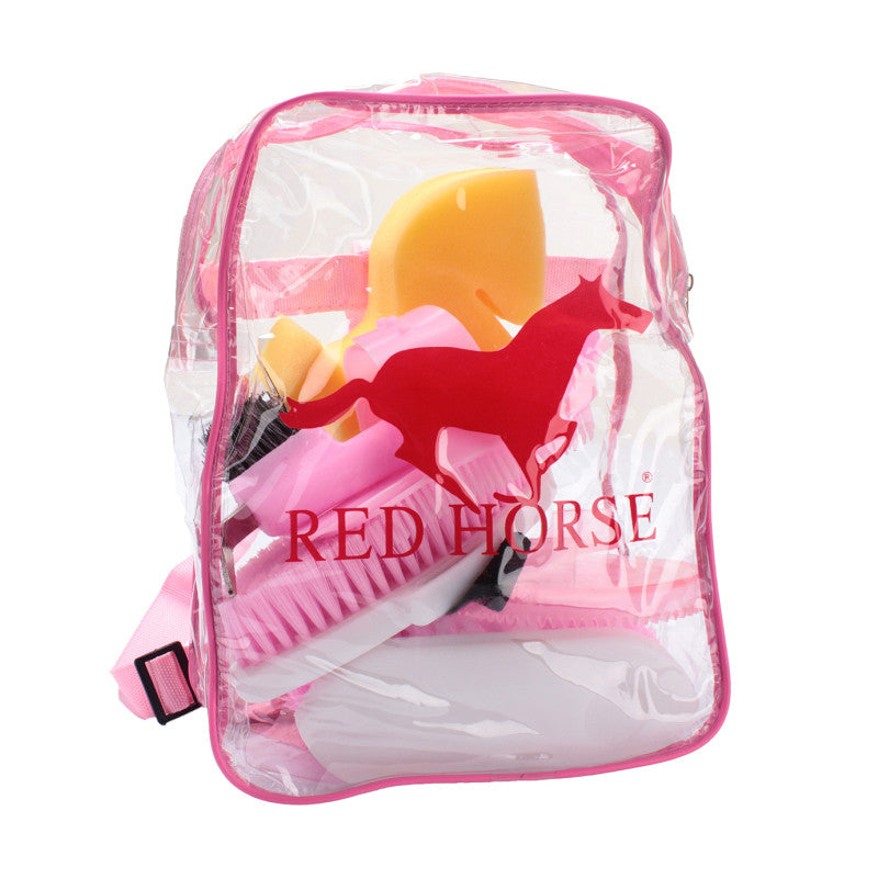 Red Horse 7 Piecce Grooming Kit- Hot Pink