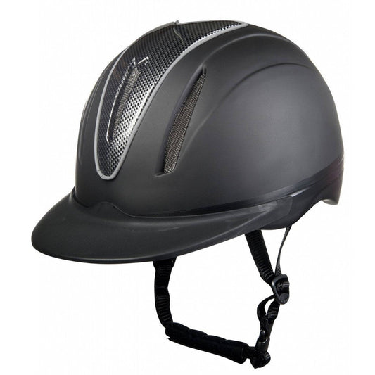 HKM Riding Helmet "Carbon Art"- 48- 54cm