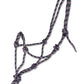 Waldhausen Knotted Halter- Navy/ Silver