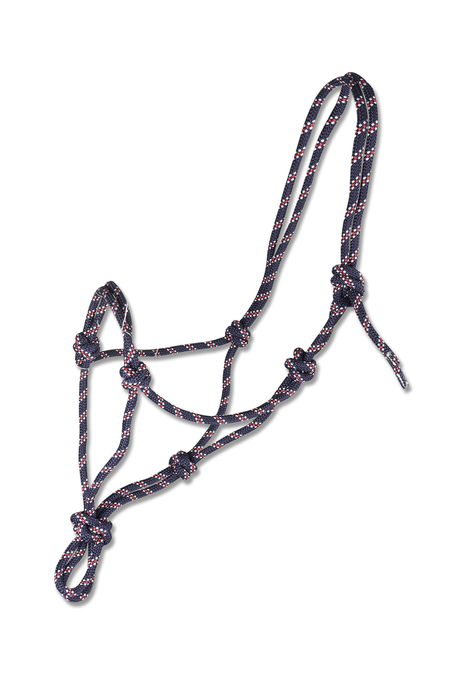 Waldhausen Knotted Halter- Navy/ Silver