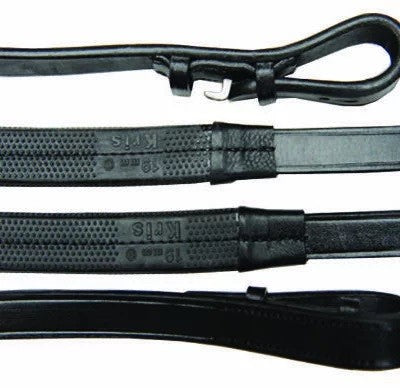 Celtic Equine Rubber Grip Reins- Full Grain- Cob/Full Size