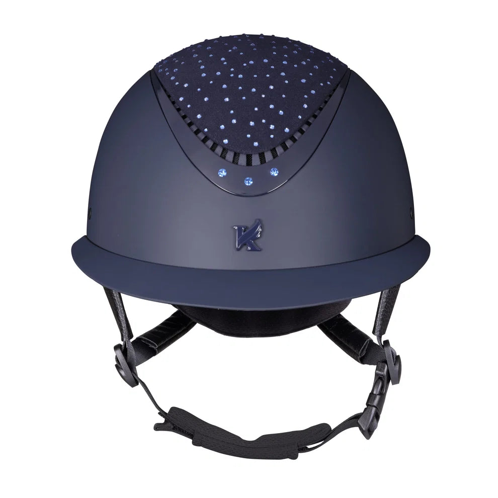 Karben Viola Ellipse riding Hat- Navy- Medium 55-58cm
