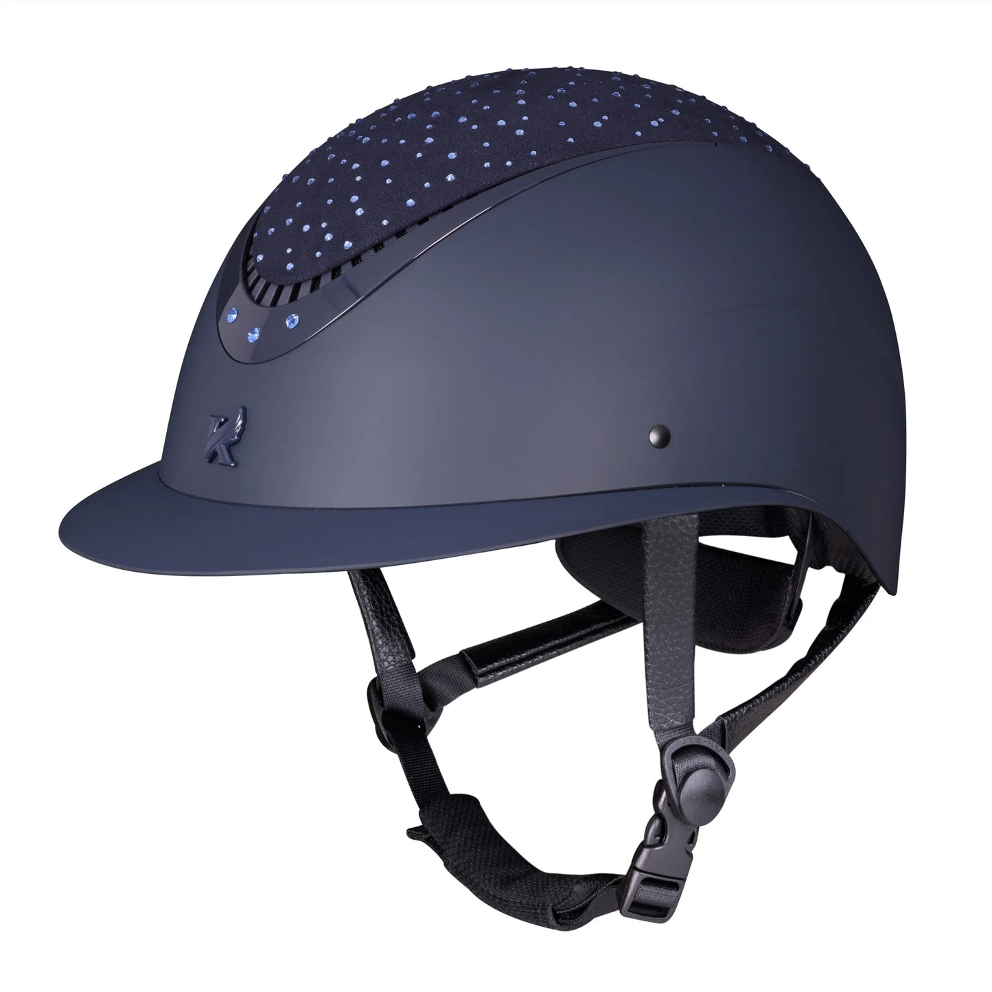 Karben Viola Ellipse riding Hat- Navy- Medium 55-58cm