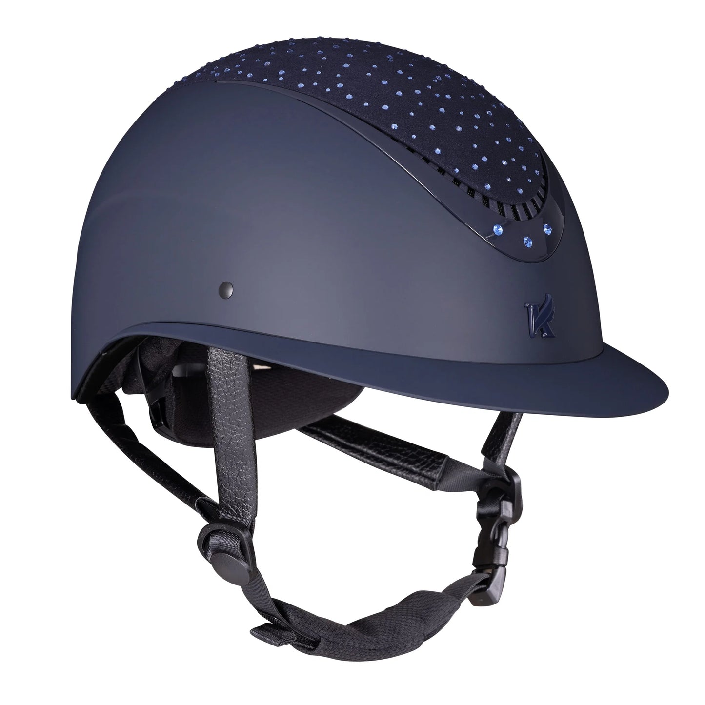 Karben Viola Ellipse riding Hat- Navy- Medium 55-58cm