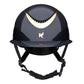 Karben Alina Ellipse Wide Peak Riding Hat- Navy/Rose Gold- 52-54cm