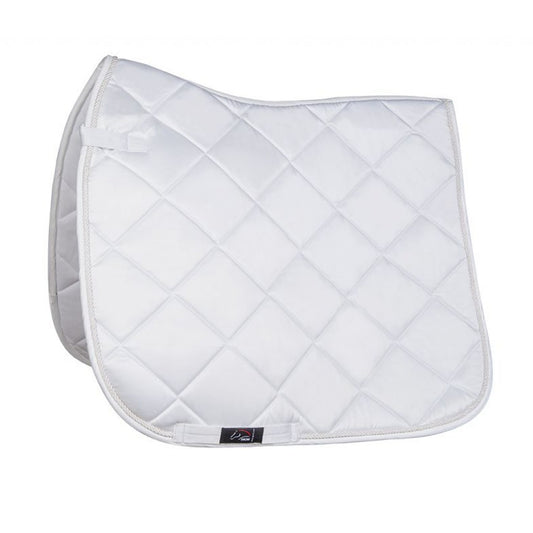 HKM Saddlecloth -Bergamo- White- Cob/ Full