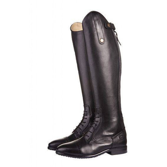 HKM Valencia Leather Riding Boots- Childrens Height and Width