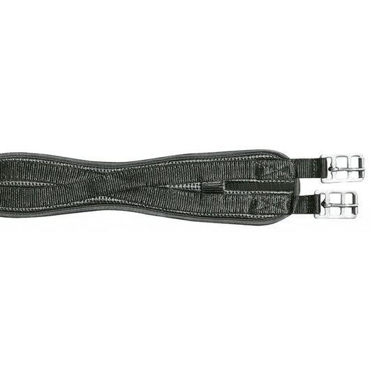 HKM PVC girth quilted -Elastic