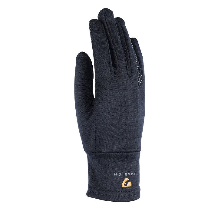 Shires Aubrion Patterson Winter Riding Gloves- Adults Black