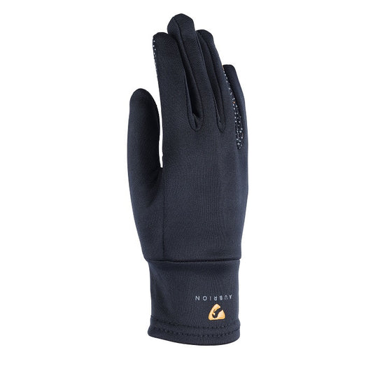 Shires Aubrion Patterson Winter Riding Gloves- Adults Black