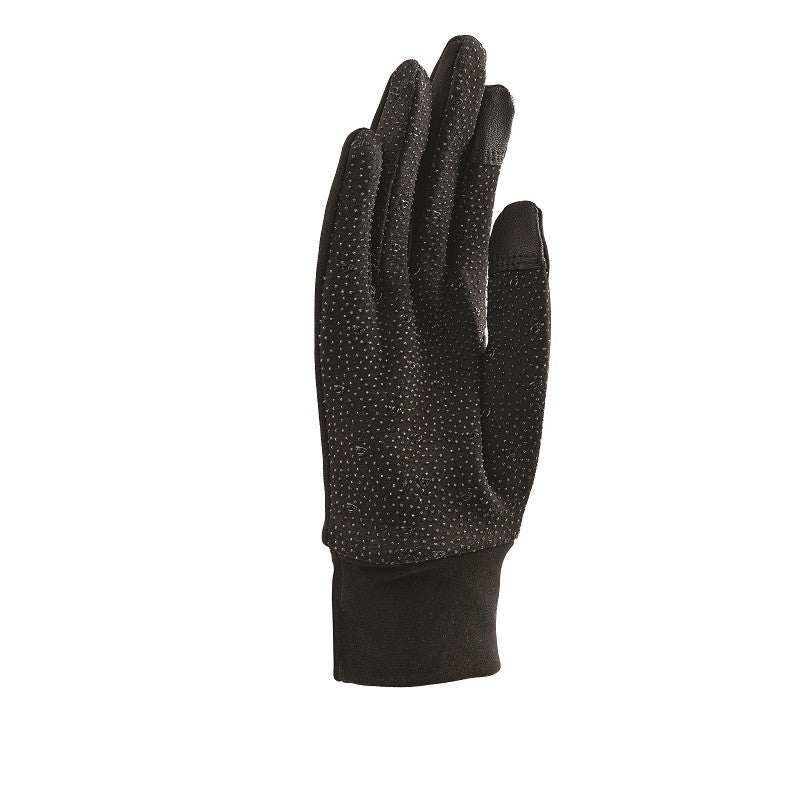 Shires Aubrion Patterson Winter Riding Gloves- Adults Black