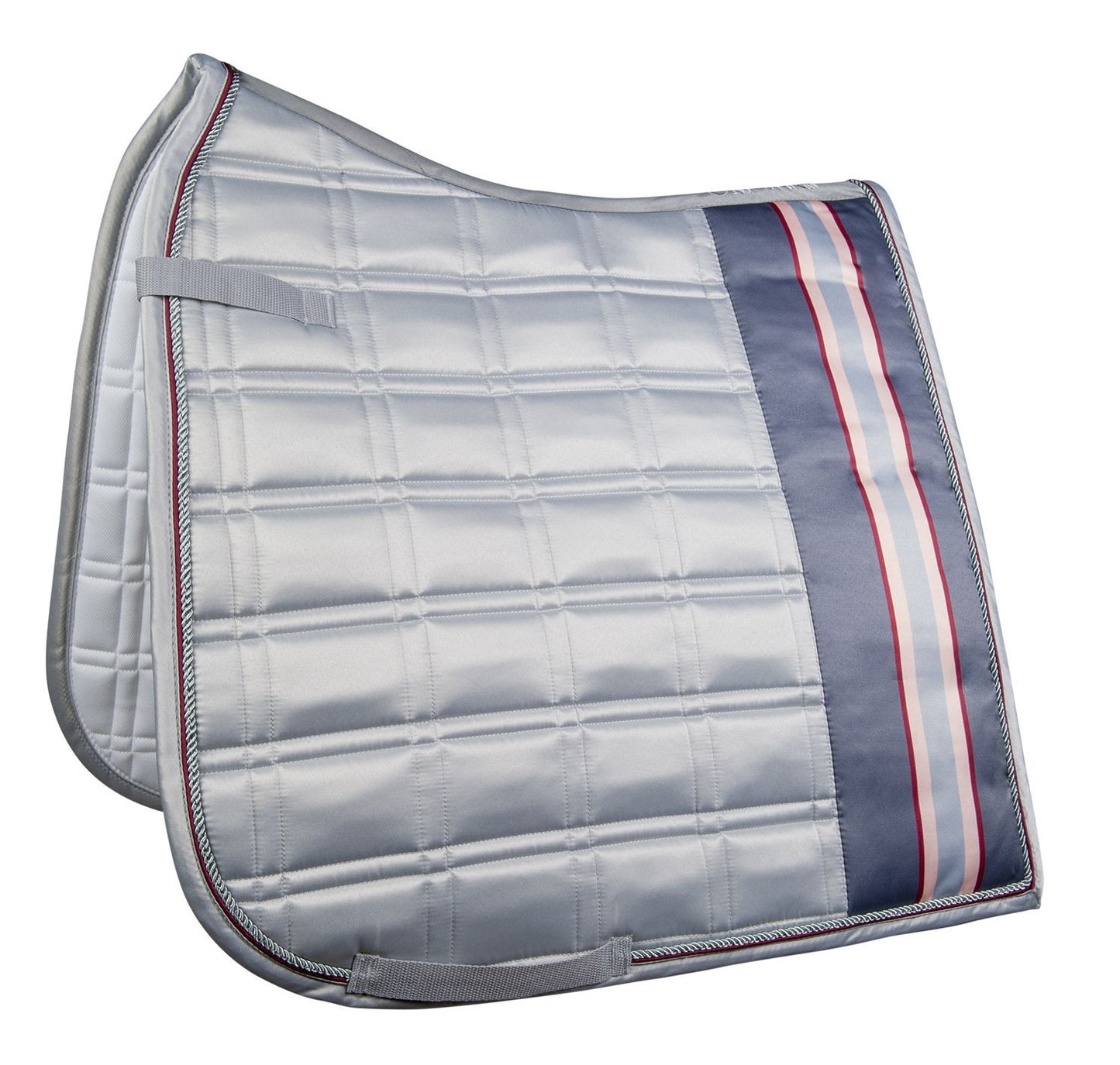 HKM Saddle cloth -Della Sera Sportivo- Grey- Pony/Cob Size