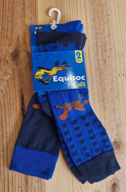 Equisoc (Ire) Freddy 1 - Royal Blue-  Kids Size UK 11-3.5