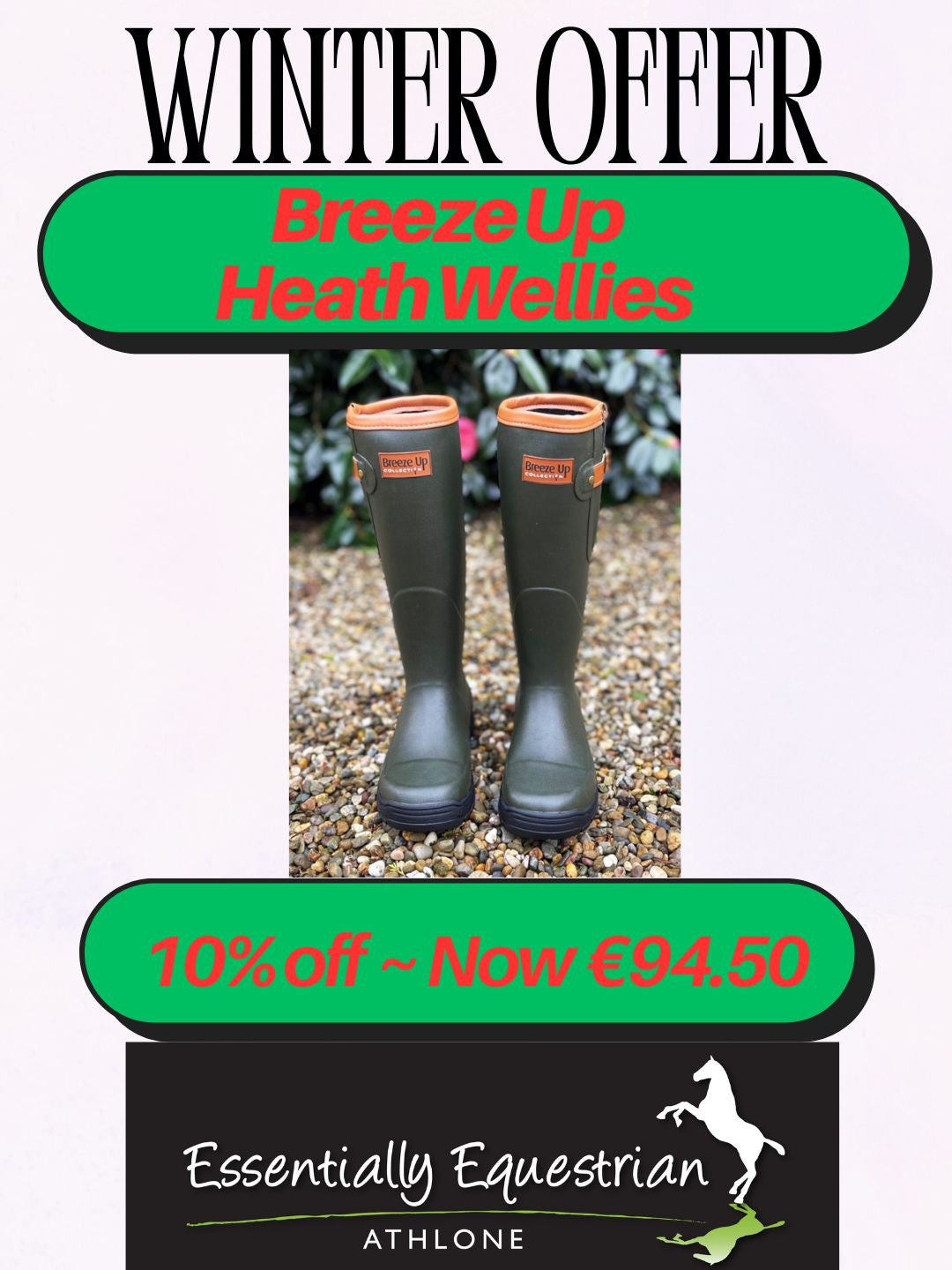 Breeze Up Heath Boot- Olive Green- 10% off