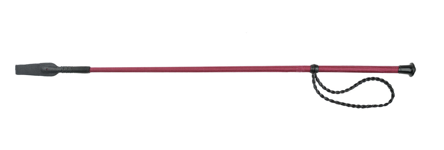 Whip & Go Twist Whip- 65cm- Burgundy