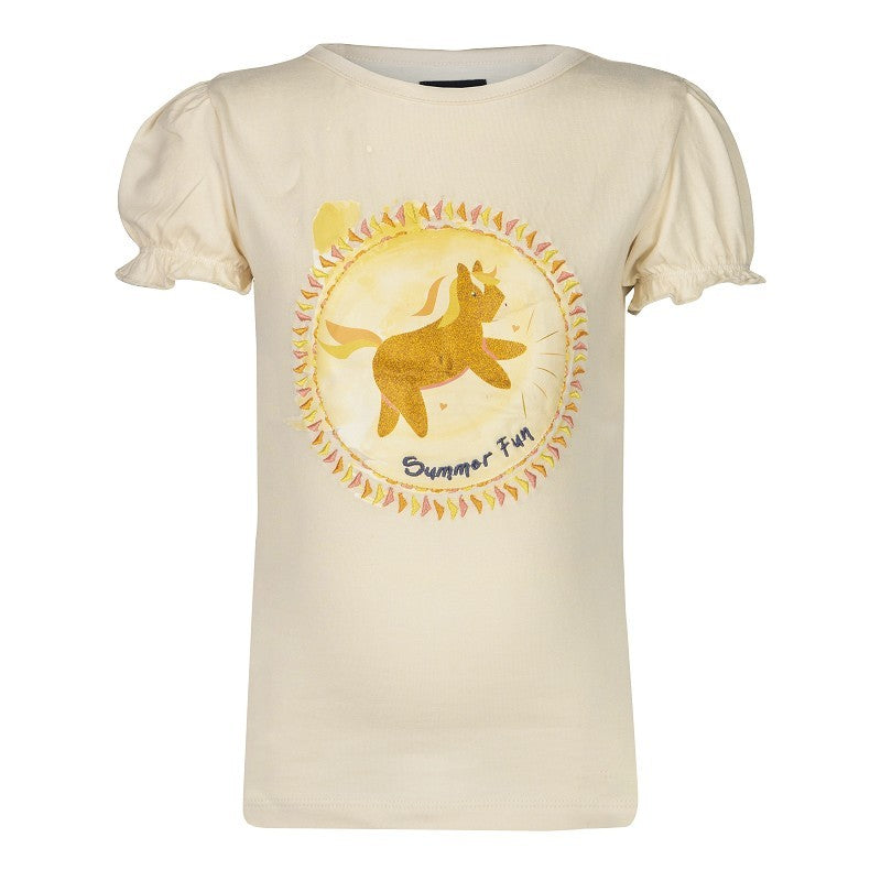 Red Horse Kids T-Shirt "Pino"- Cream- Age 1