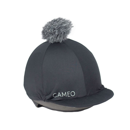 Cameo Equine Core Hat Silk- Liquorice Black