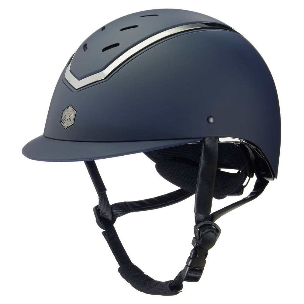 Charles Owen Kylo Riding Helmet- Navy Matte