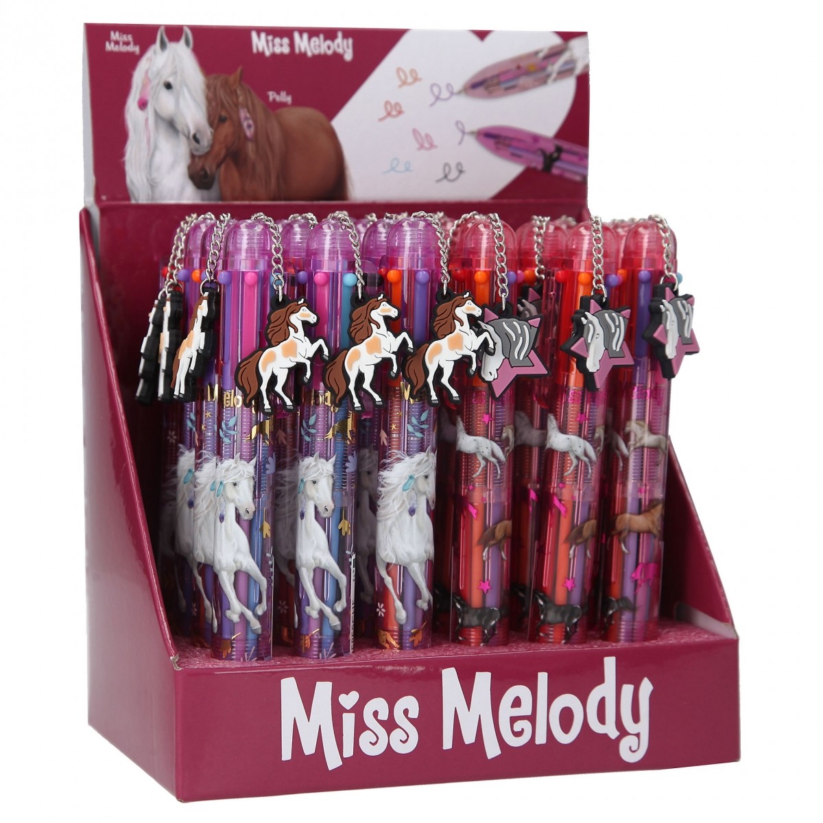 Miss Melody Gel Pen 6 Colours