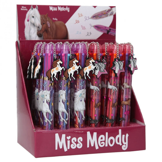 Miss Melody Gel Pen 6 Colours