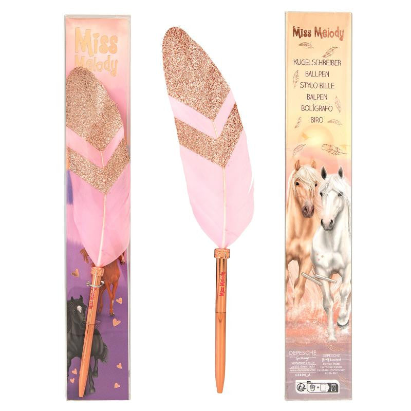 Miss Melody Feather Ballpen