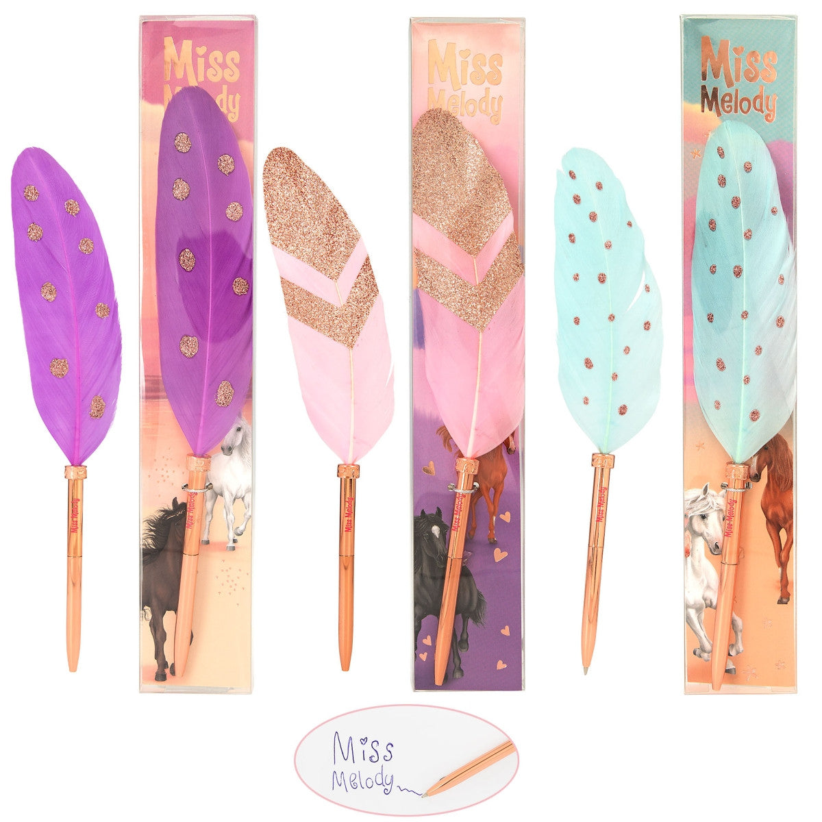 Miss Melody Feather Ballpen