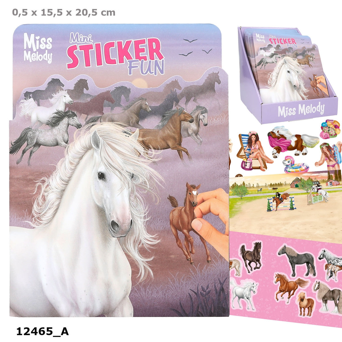 Miss Melody Mini Sticker Fun