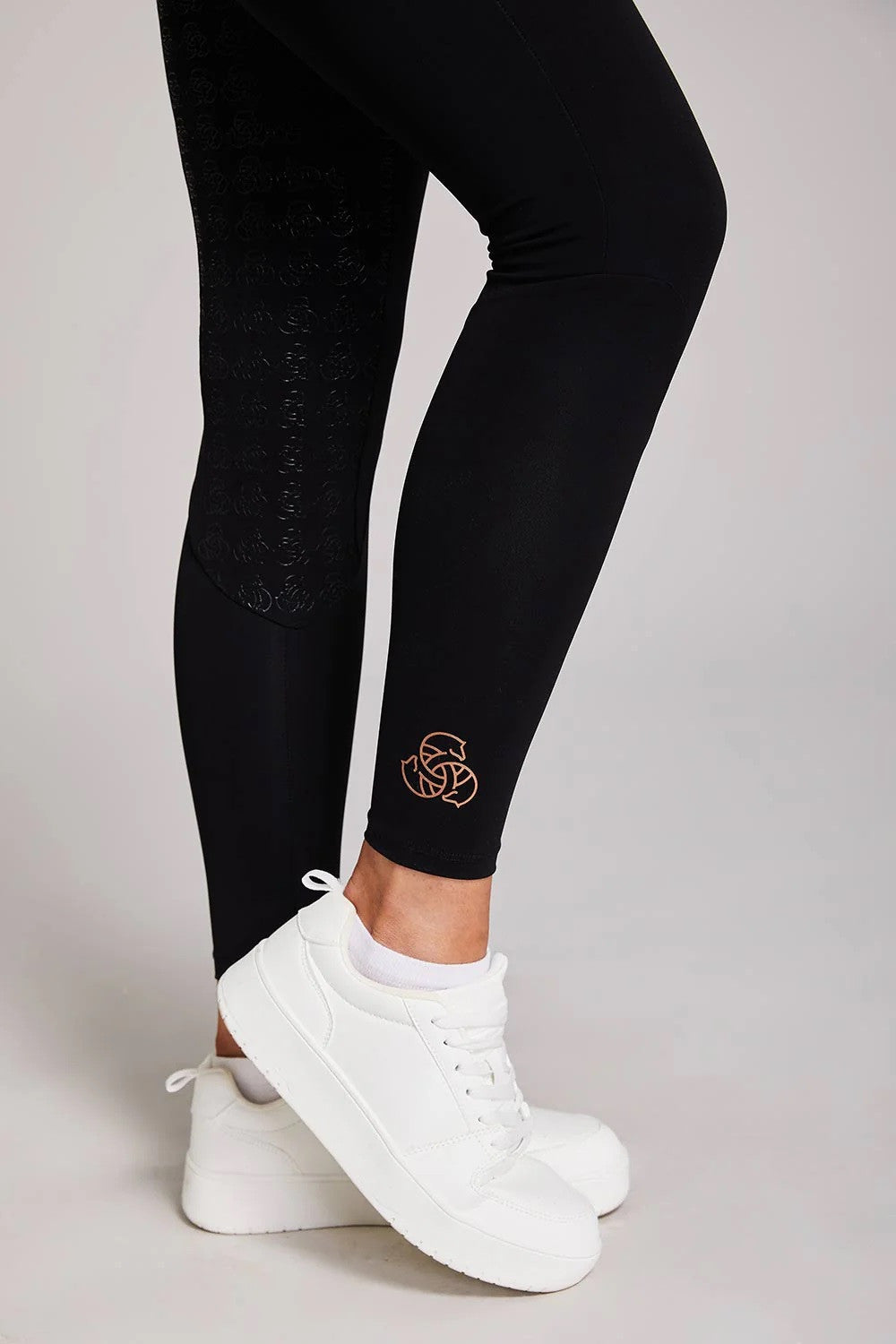 Equieire Eve Full Seat Compression Tights- Black