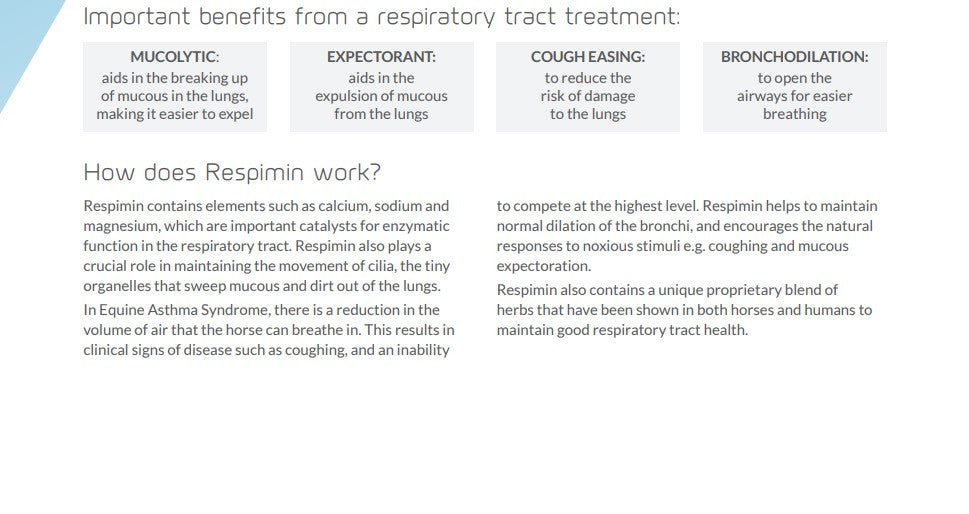 Ark Equine Respimin 800g- For Respiratory tract