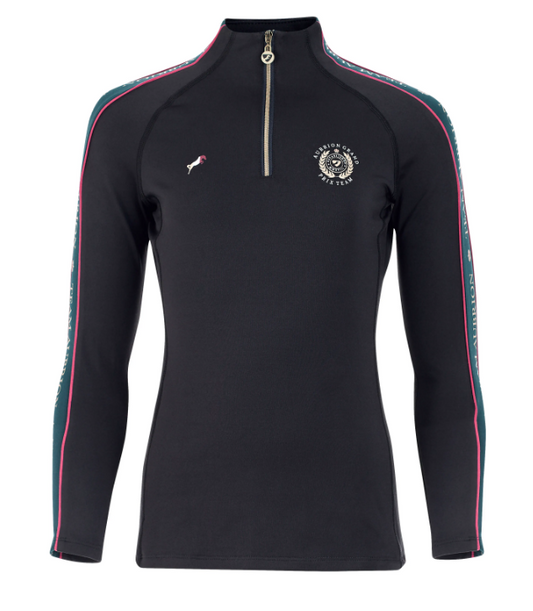 Aubrion Team Winter Base Layer - Young Rider- Black- Age 13-14
