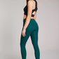 Equieire Eve Full Seat Compression Tights- Green