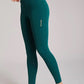 Equieire Eve Full Seat Compression Tights- Green