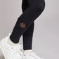 Equieire Ava Kids Riding Leggings- Black/ Rose Gold