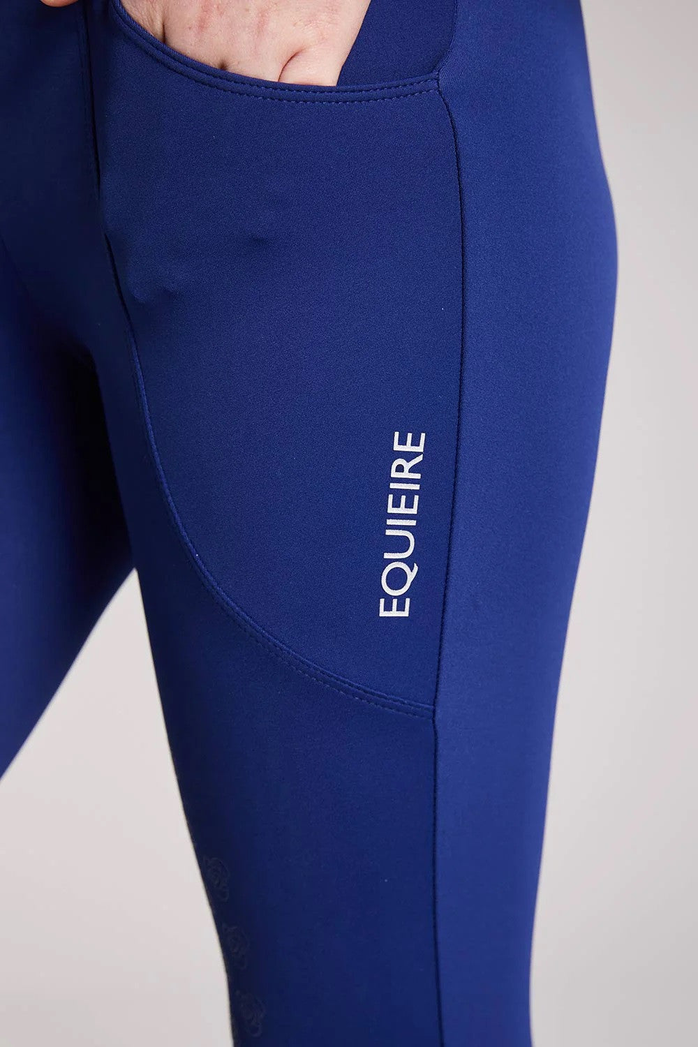 Equieire Ava Kids Riding Leggings- Nautical Blue