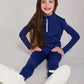 Equieire Ava Kids Riding Leggings- Nautical Blue