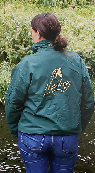 Mackey Blouson Jacket- 35th Anniversary- Kids- Green/Gold