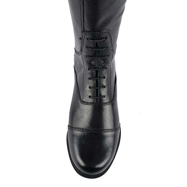 Shires Gianna Riding Boots- Black- UK9, Standard Height, Wide Calf