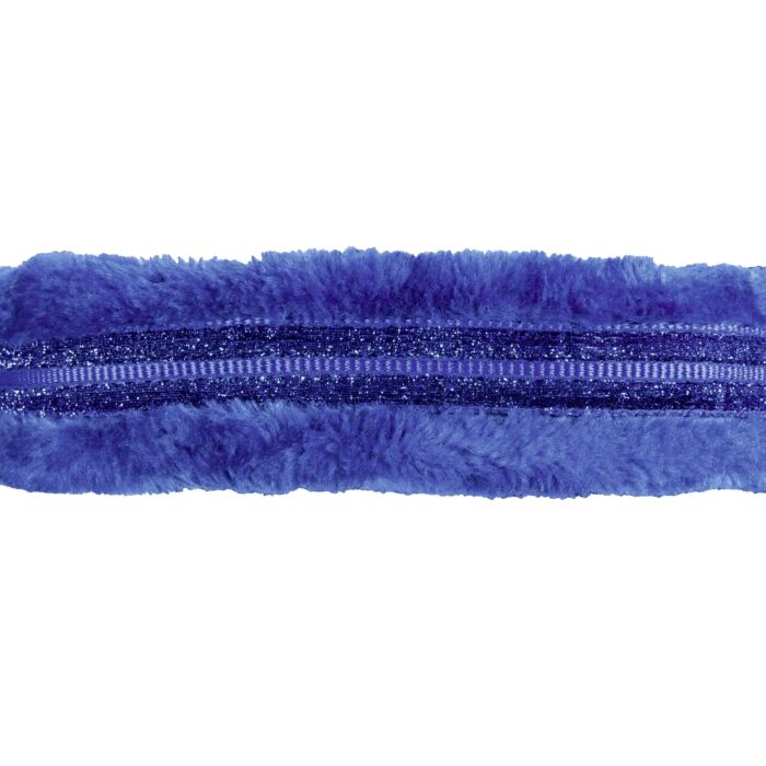 HKM Nylon Head Collar Glitter Corn Blue