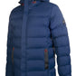 HKM Men's Quilted Jacket- Hamburg- Deep Blue