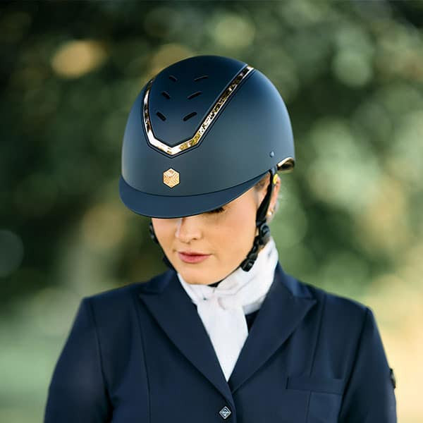 Charles Owen Kylo 2025- Navy Matt/ Rose Gold