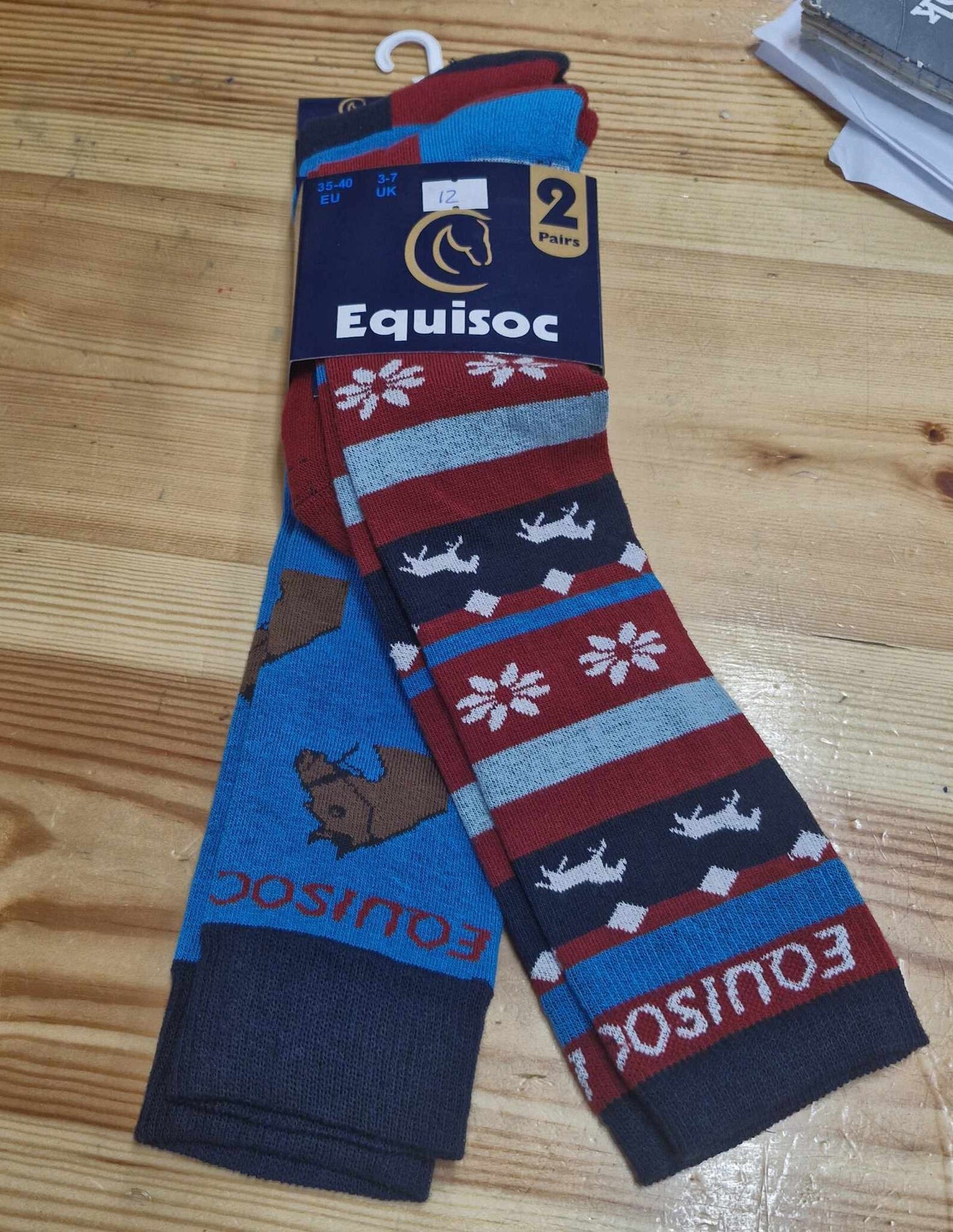 Equisoc (Ire) Dolly 4- Blue - 2 Pack -Size EU35-40