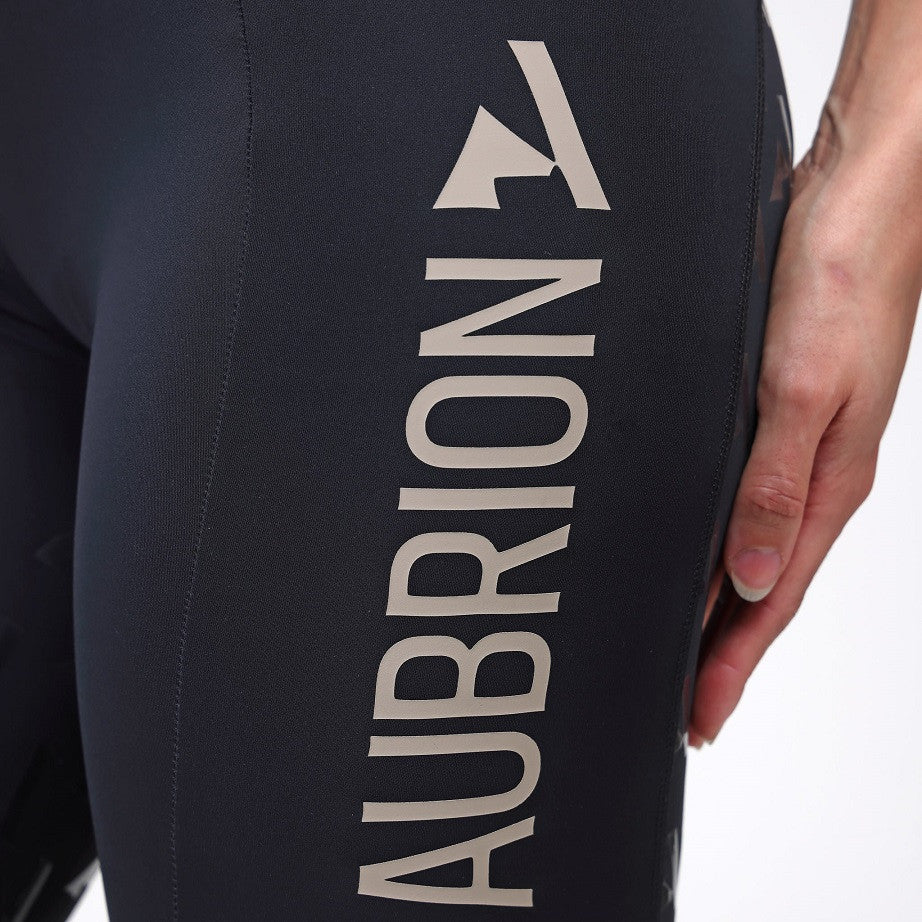 Aubrion Ladies React Rhythm Riding Tights- Shadow
